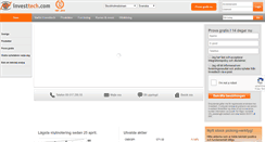 Desktop Screenshot of investtech.se